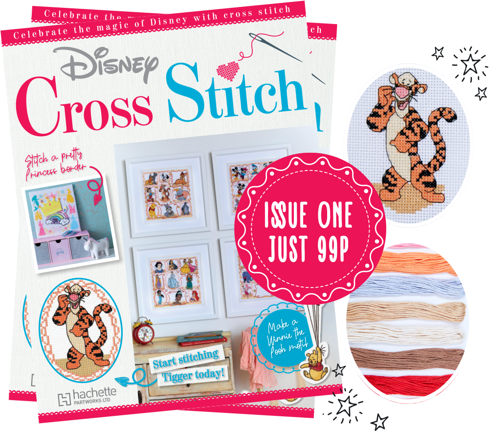 CDJapan : Disney Cross Stitch December 27, 2023 Issue Hachette Collections  Japan BOOK